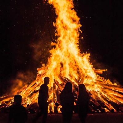 Festival Du Bootlegger Feu De Joie Photo Alain Caron